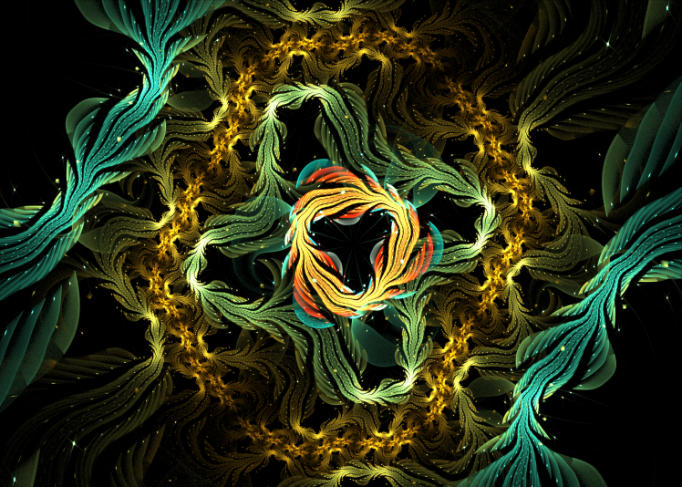 fractal, Digital Art, Abstract HD Wallpaper Desktop Background