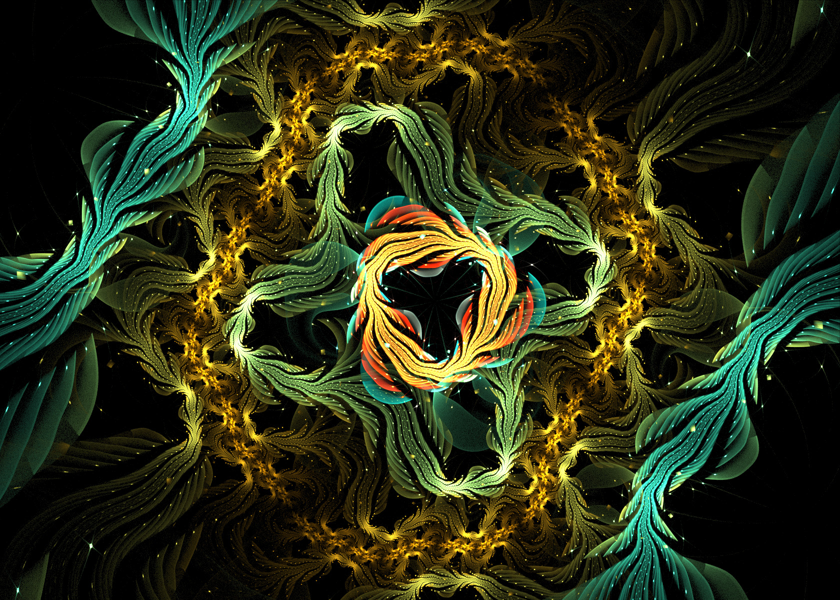 fractal, Digital Art, Abstract Wallpaper