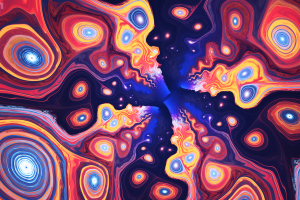 abstract, Fractal, Spiral, Colorful, Psychedelic