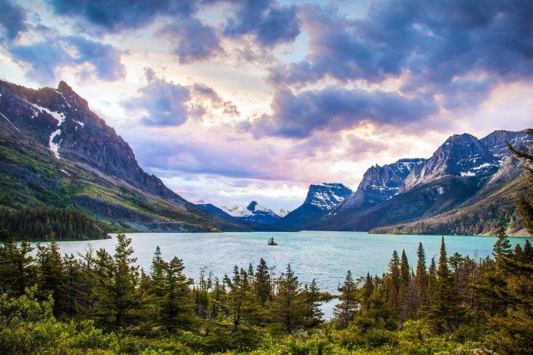 nature, Landscape, Lake, Mountain HD Wallpaper Desktop Background