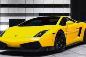 car, Yellow Cars, Lamborghini, Lamborghini Gallardo LP560 4, Lamboghini Gallardo GT600, BF Performance