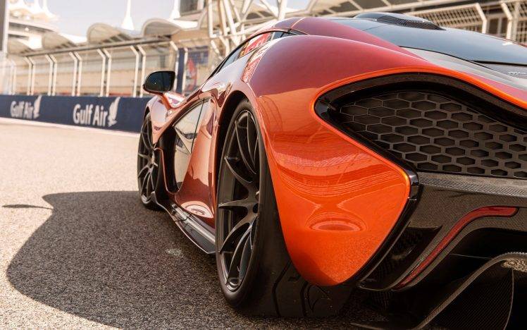 McLaren, McLaren P1, Sports Car, Red Cars HD Wallpaper Desktop Background