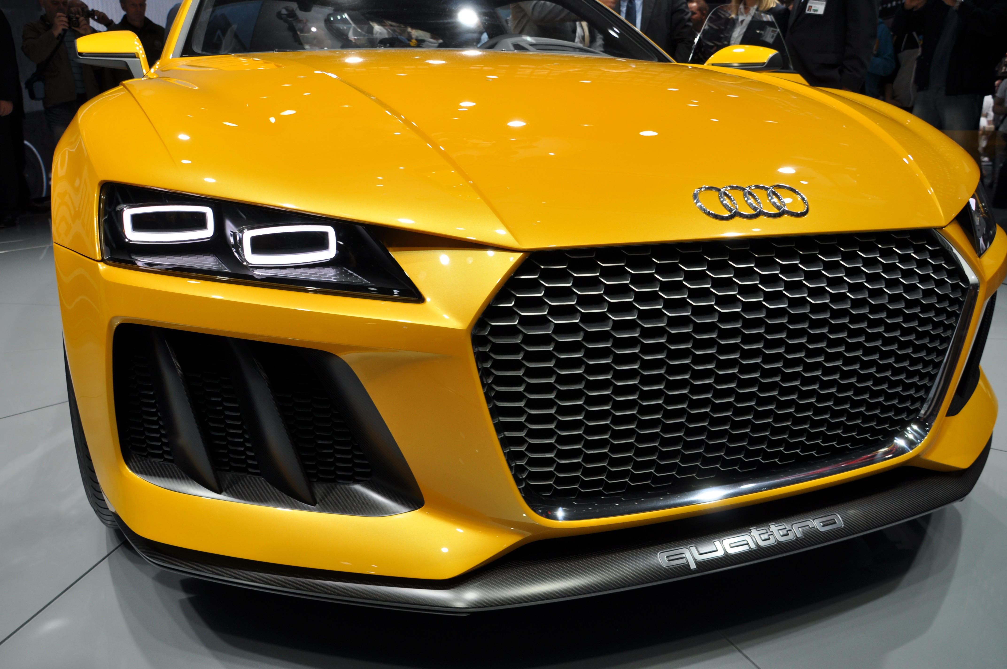 Audi, Car, Yellow Cars Wallpaper