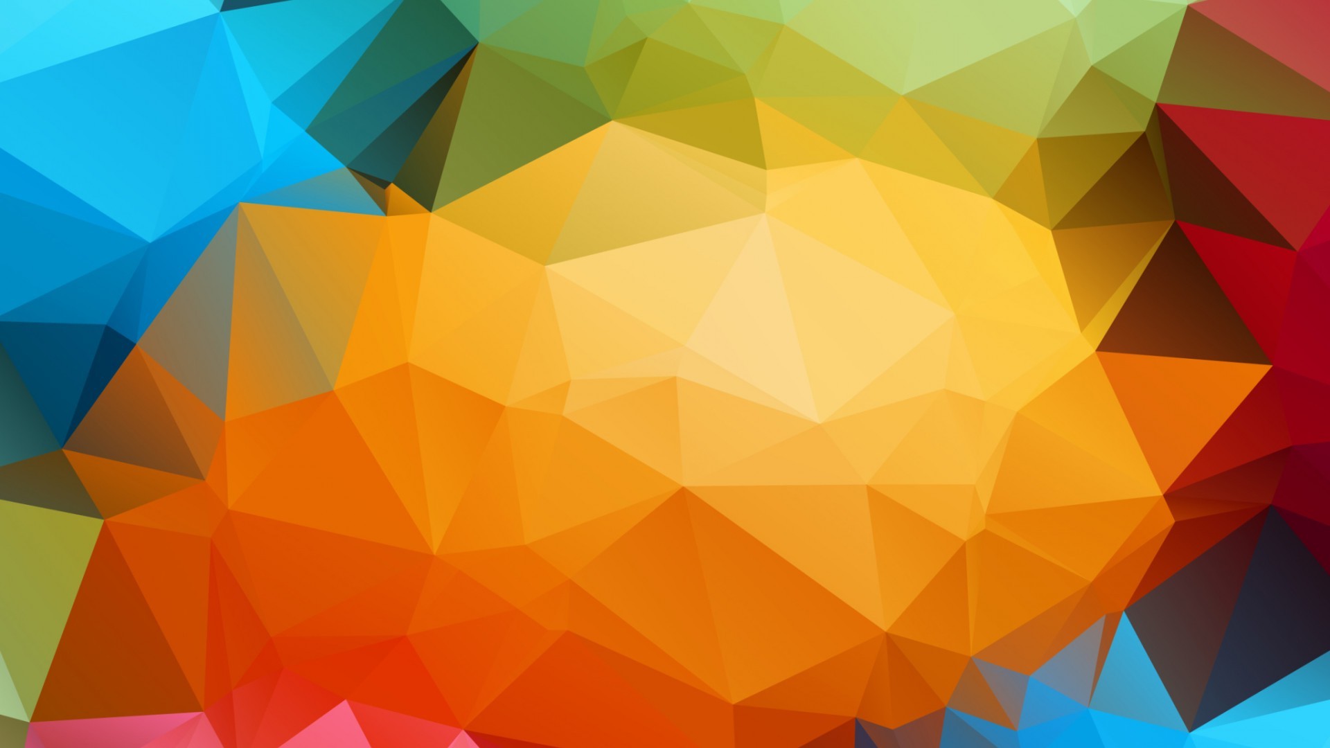colorful, Triangle, Abstract, Digital Art, Low Poly Wallpaper