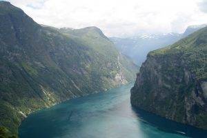 river, Mountain, Landscape, Nature, Norway, Valley, Canyon