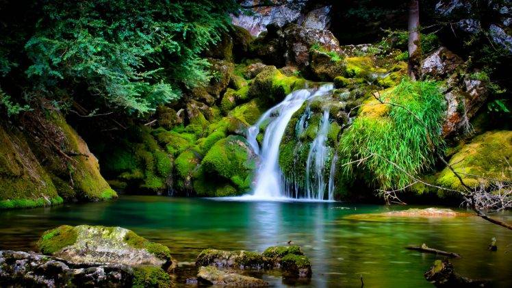 nature, Landscape, Waterfall, 3D Wallpapers HD / Desktop and Mobile  Backgrounds