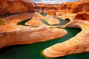 river, Canyon, Nature, Landscape, Utah