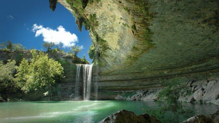 waterfall, Nature, Landscape HD Wallpaper Desktop Background