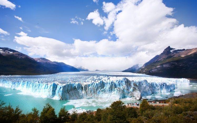 nature, Ice, Landscape, Glaciers, Perito Moreno, Argentina, Patagonia HD Wallpaper Desktop Background