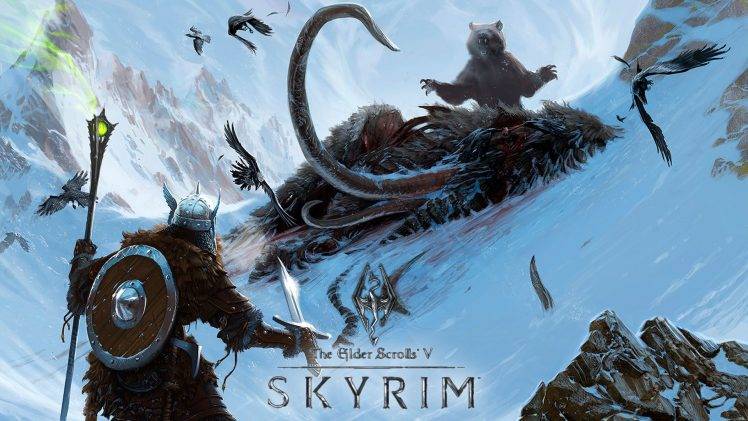video Games, The Elder Scrolls, The Elder Scrolls V: Skyrim, Concept Art HD Wallpaper Desktop Background