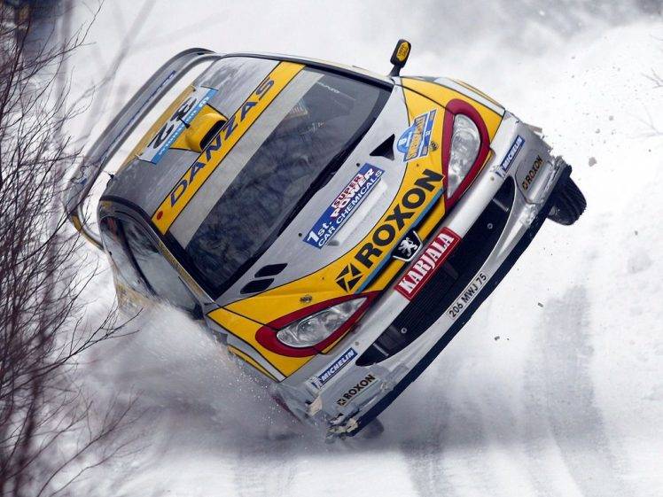 car, Peugeot, Rally Cars HD Wallpaper Desktop Background