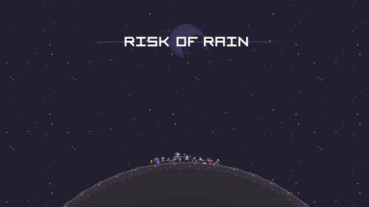 video Games, Risk Of Rain, Typography HD Wallpaper Desktop Background
