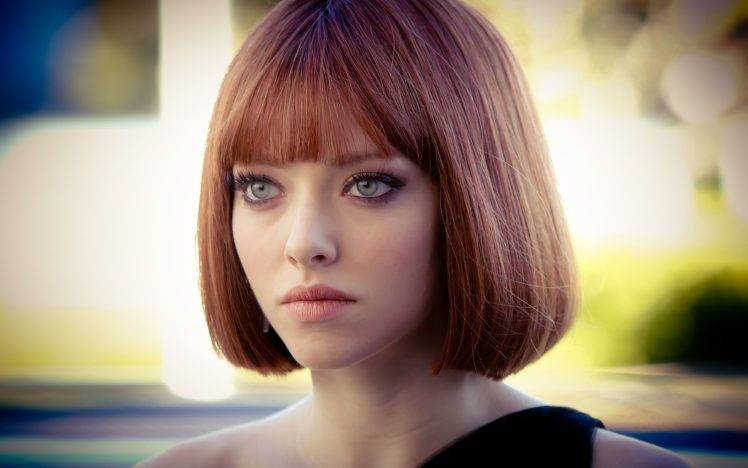 face, Women, Green Eyes, In Time, Amanda Seyfried, Auburn Hair HD Wallpaper Desktop Background