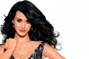women, Celebrity, Dark Hair, Necklace, Katy Perry, Singer