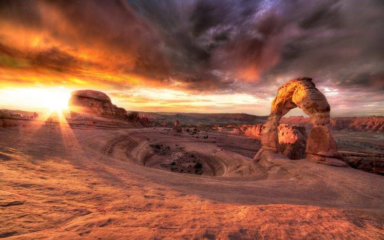 landscape, Rock, Nature, Desert, Sandstone HD Wallpaper Desktop Background