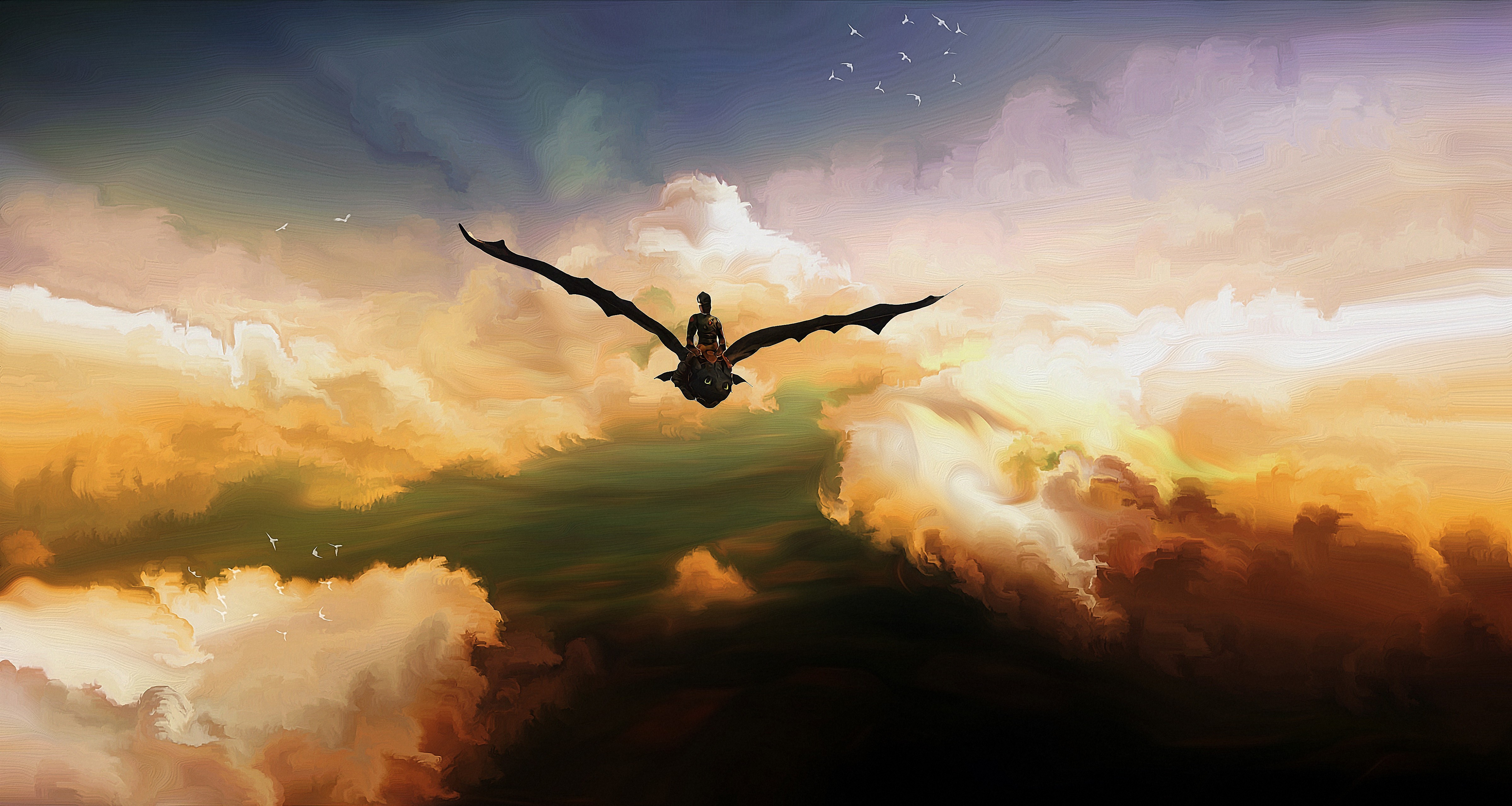concept Art, Landscape, Animated Movies, Dragon, How To Train Your Dragon 2 Wallpaper