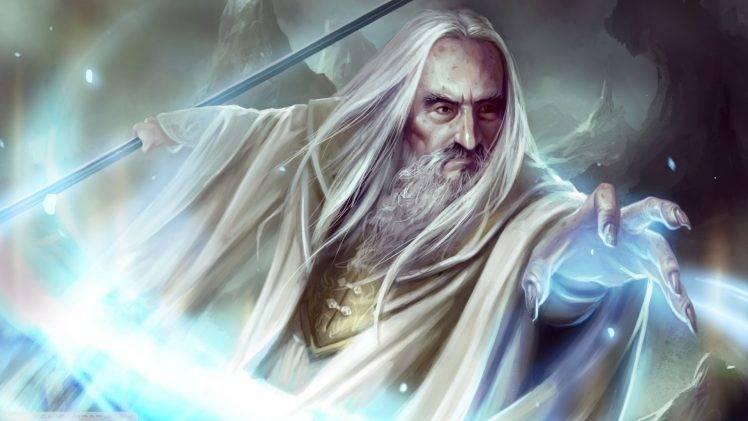 movies, Saruman, Wizard, The Lord Of The Rings, Guardians Of Middle earth HD Wallpaper Desktop Background