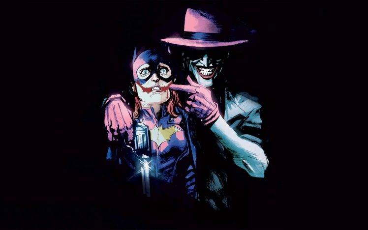 Joker, Batgirl, DC Comics HD Wallpaper Desktop Background