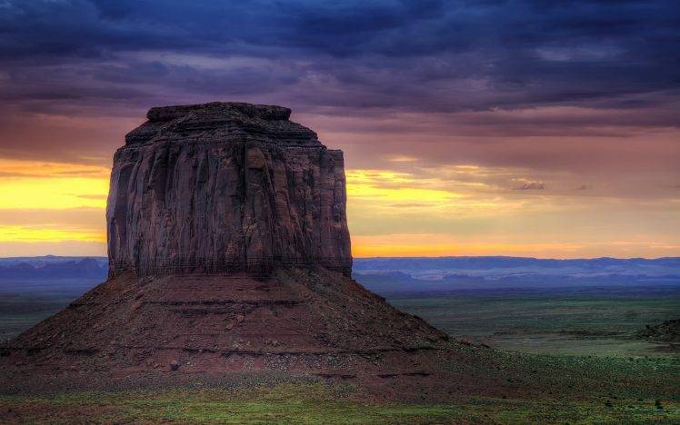landscape, Nature, Mountain, USA, Rock Formation, Utah, Monument Valley HD Wallpaper Desktop Background