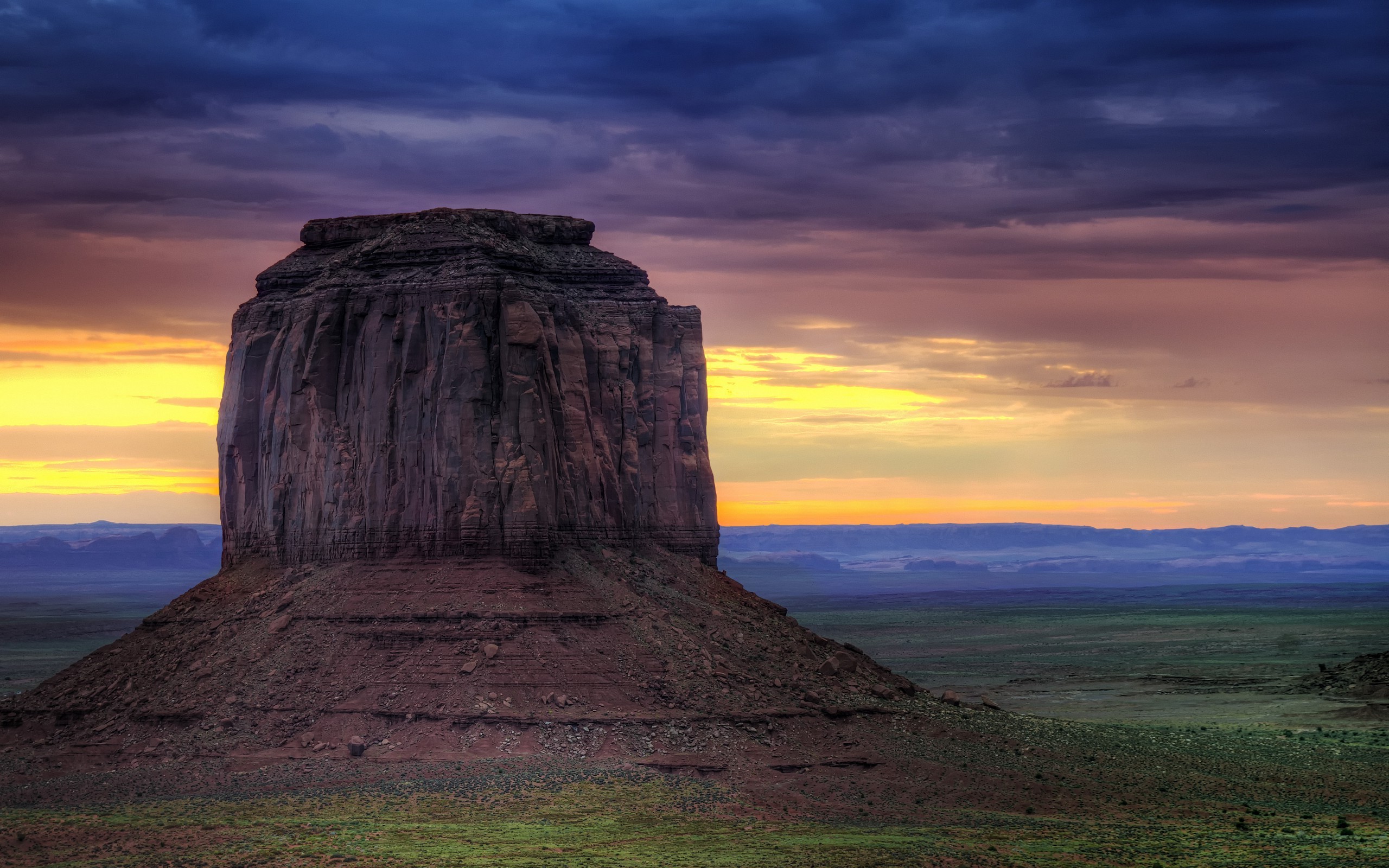 landscape, Nature, Mountain, USA, Rock Formation, Utah, Monument Valley Wallpaper