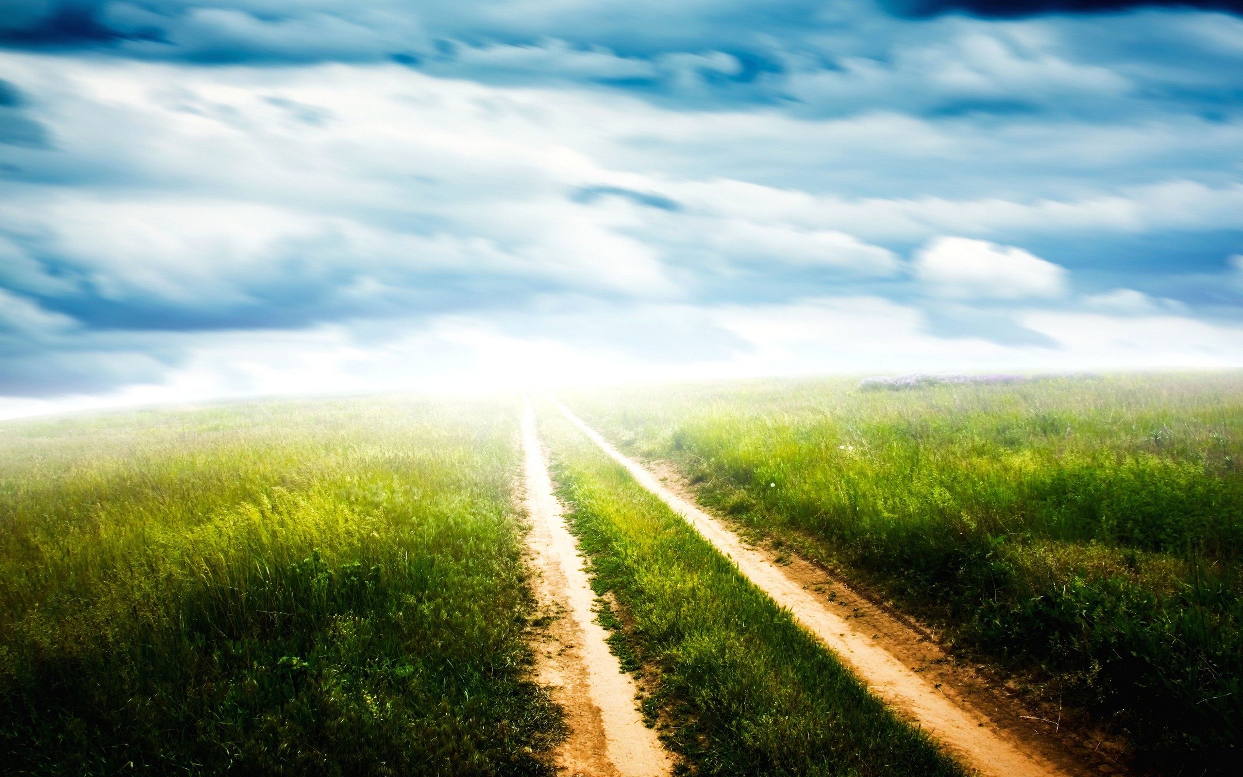 landscape, Nature, Grass Wallpaper