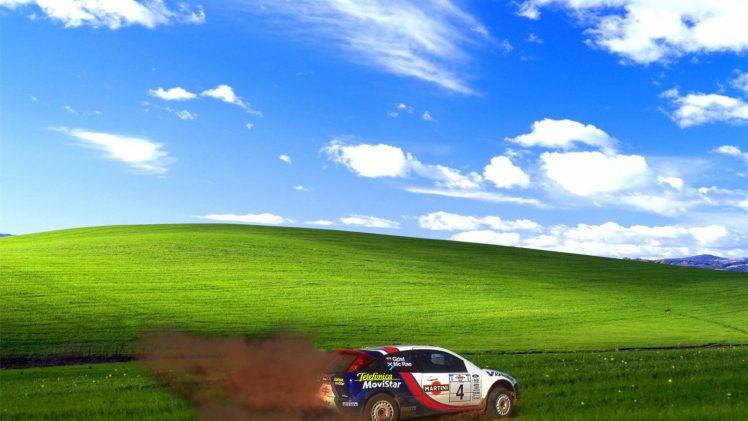 Windows XP, Colin McRae, Ford Focus, Rally, Rally Cars, Racing HD Wallpaper Desktop Background