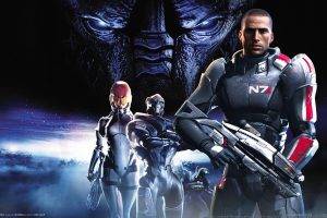 Mass Effect, Commander Shepard, Ashley Williams, Garrus Vakarian