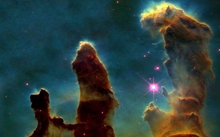 space, Pillars Of Creation, Nebula HD Wallpaper Desktop Background