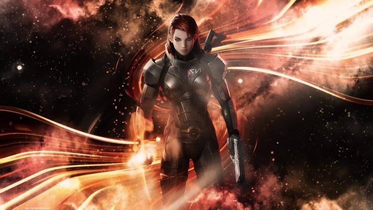 Mass Effect, Jane Shepard, Commander Shepard HD Wallpaper Desktop Background