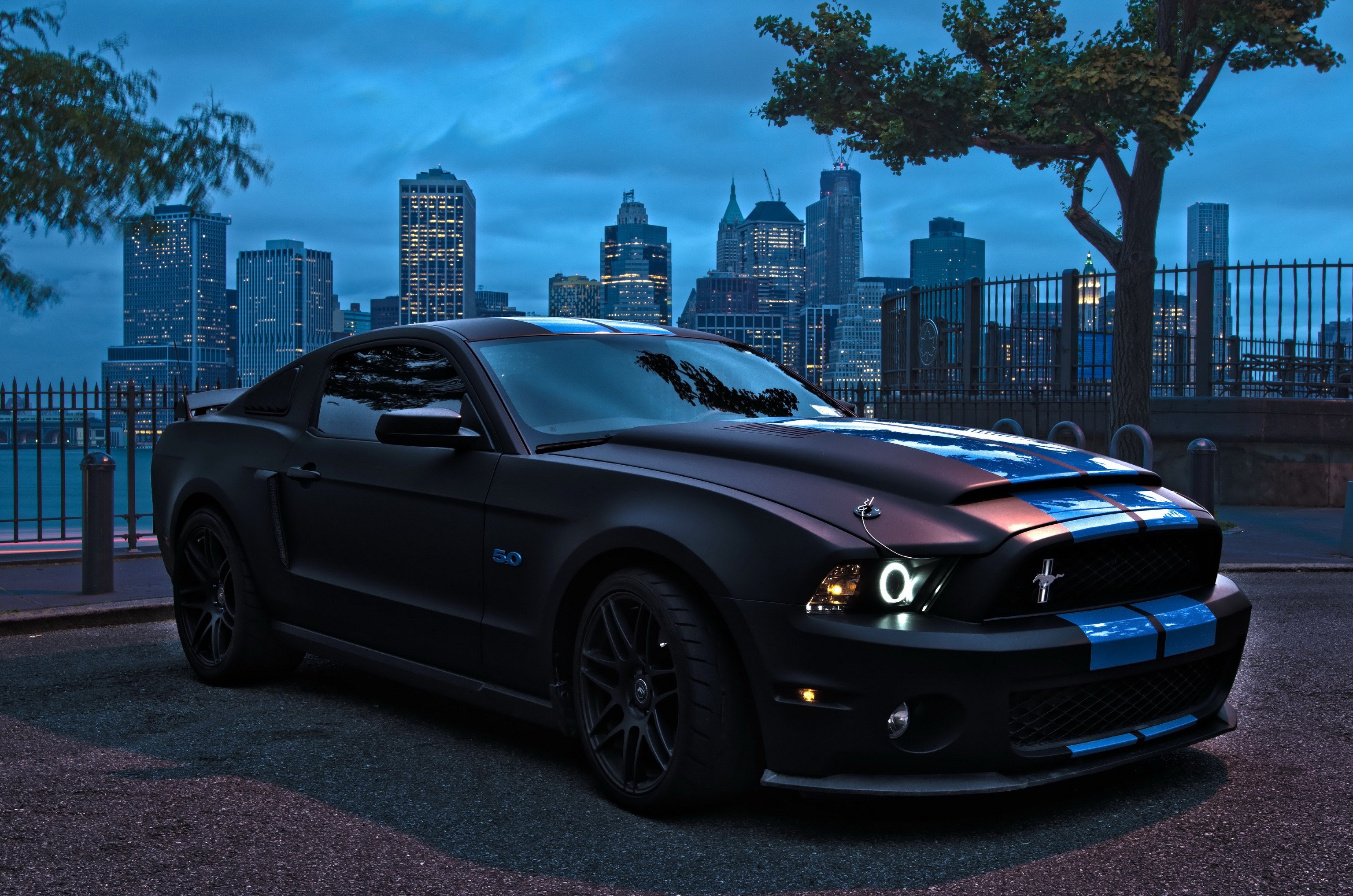 Ford Mustang, Cityscape Wallpaper