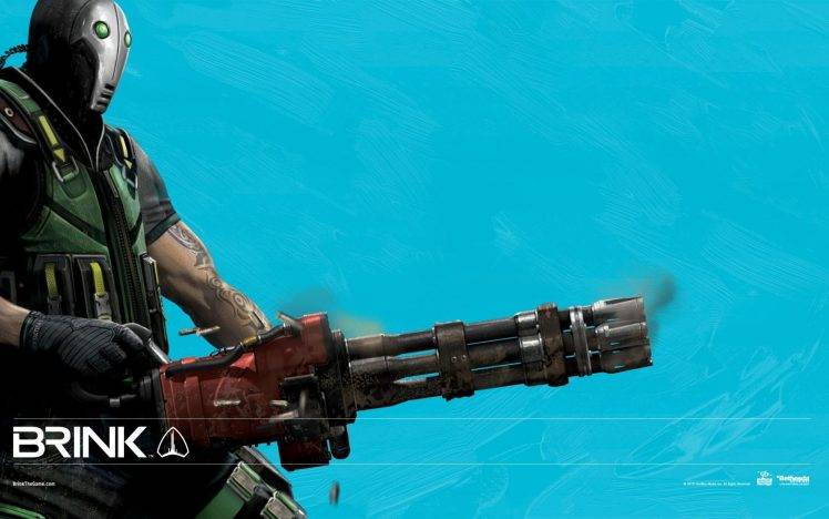 video Games, Brink, Chain Guns HD Wallpaper Desktop Background