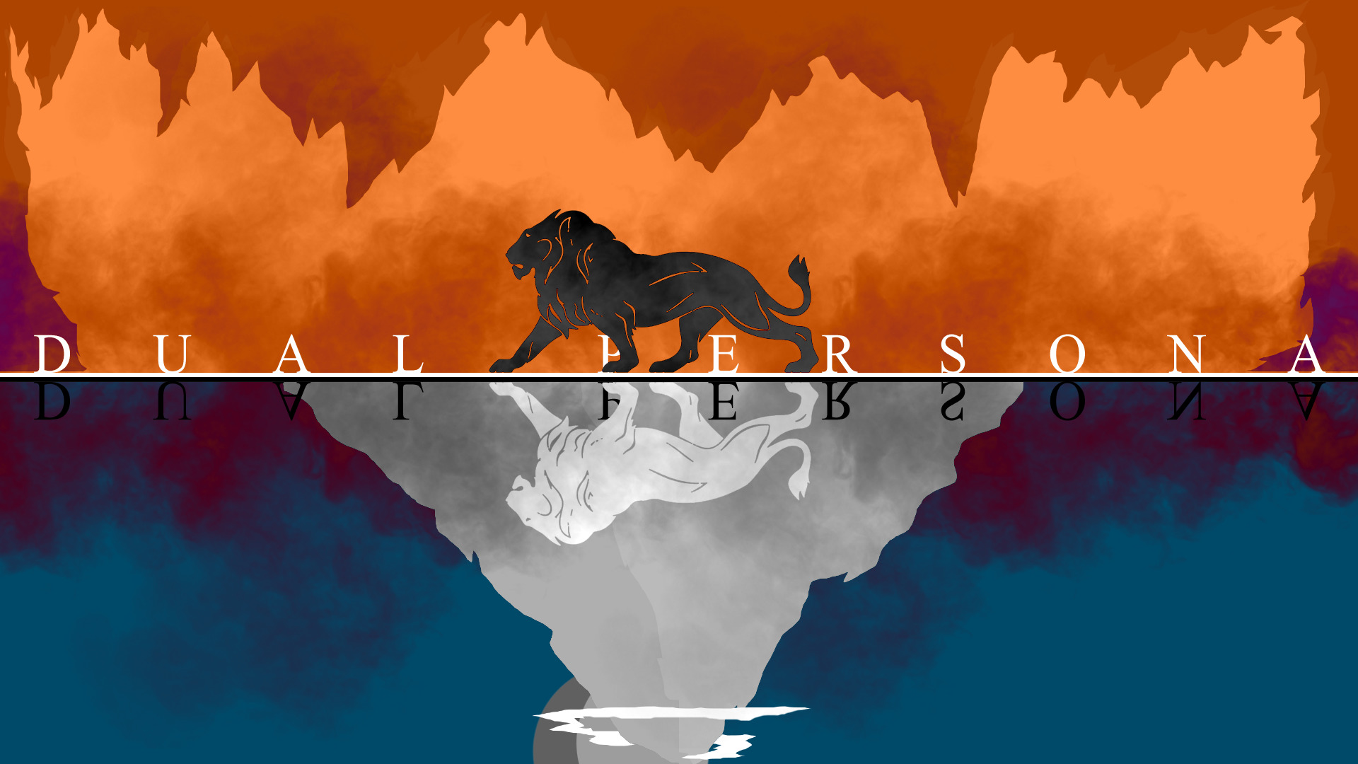 abstract, Lion Wallpaper