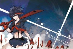 Kill La Kill, Matoi Ryuuko, Senketsu, Anime, Anime Girls