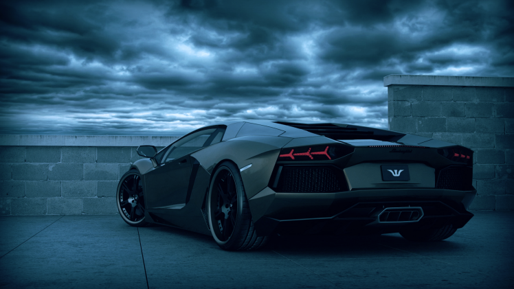 clouds, Lamborghini, Car HD Wallpaper Desktop Background