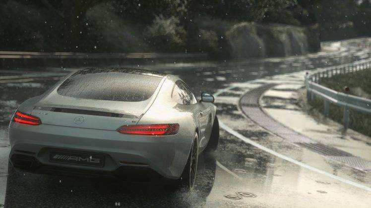 Mercedes Benz, Driveclub, Racing HD Wallpaper Desktop Background