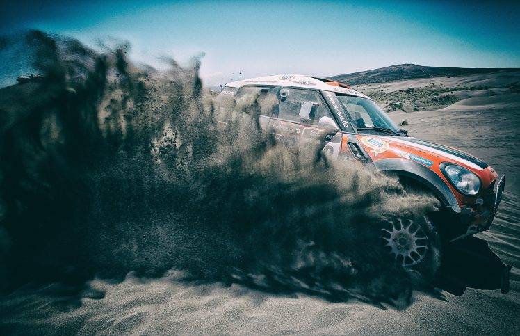 rally Cars, Sand, Vehicle, Racing, Dakar Rally HD Wallpaper Desktop Background