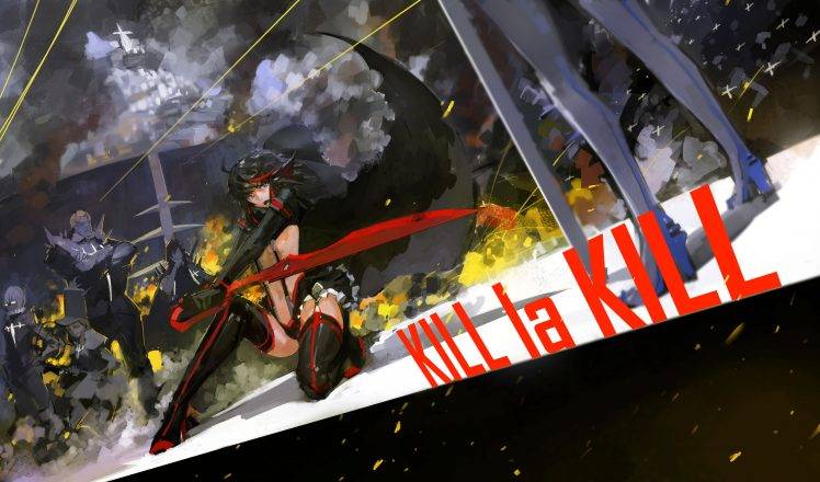 Kill La Kill, Anime, Anime Girls, Matoi Ryuuko HD Wallpaper Desktop Background
