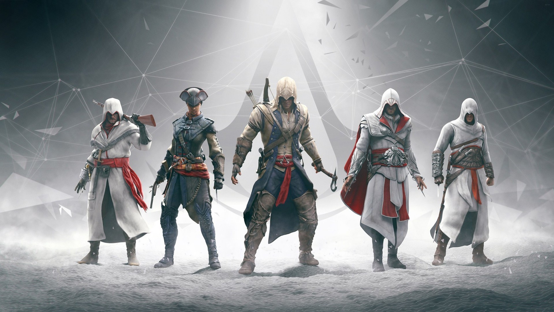 video Games, Assassins, Assassins Creed, Altaïr Ibn LaAhad, Ezio Auditore Da Firenze Wallpaper