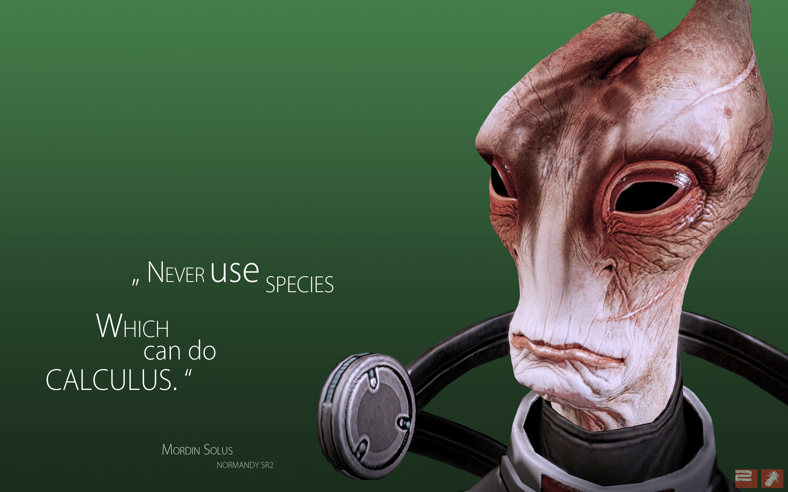 Mass Effect, Mass Effect 2, Mass Effect 3, Mordin Solus, Quote Wallpaper