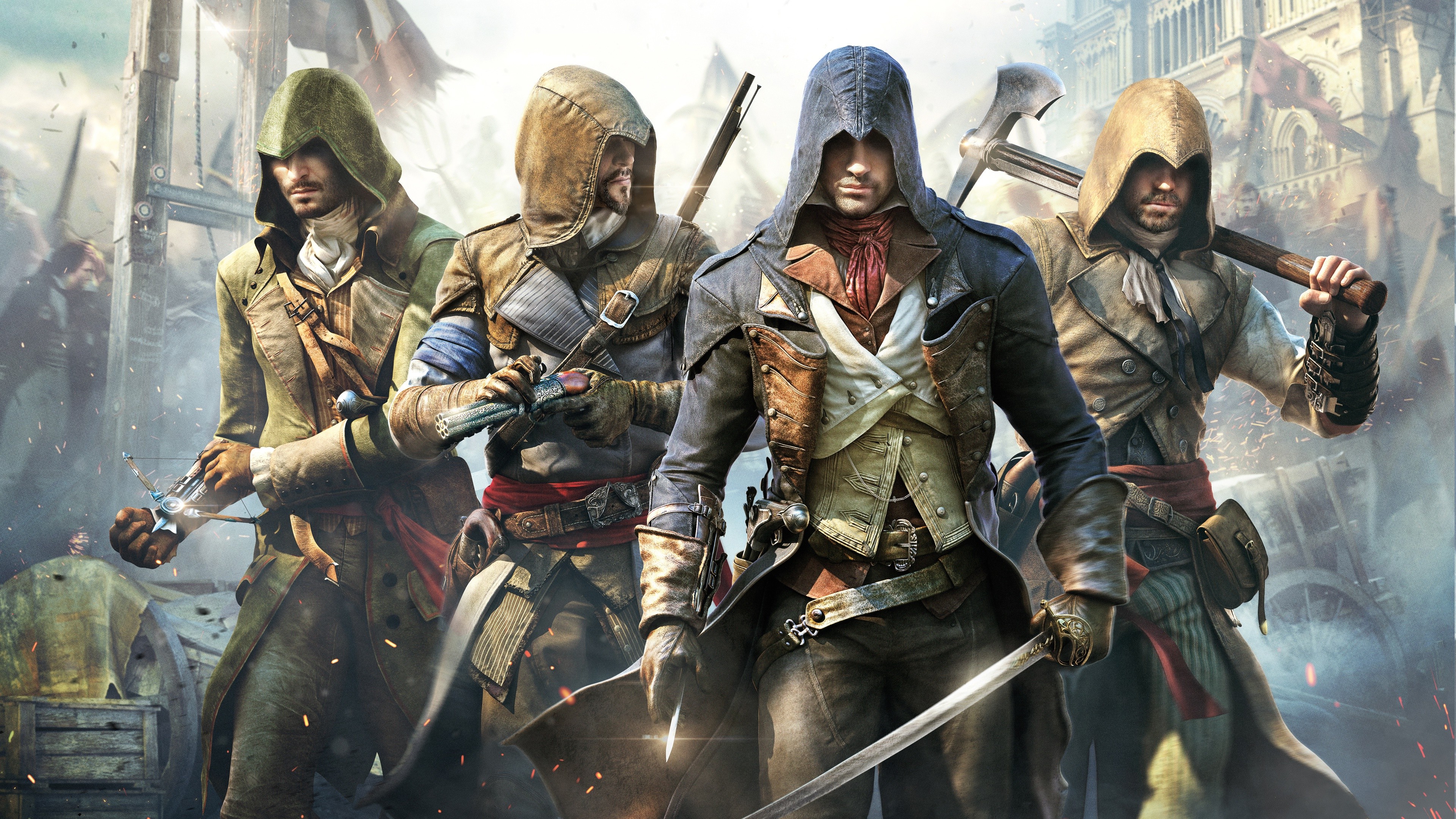 video Games, Assassin´s Creed Unity Wallpaper