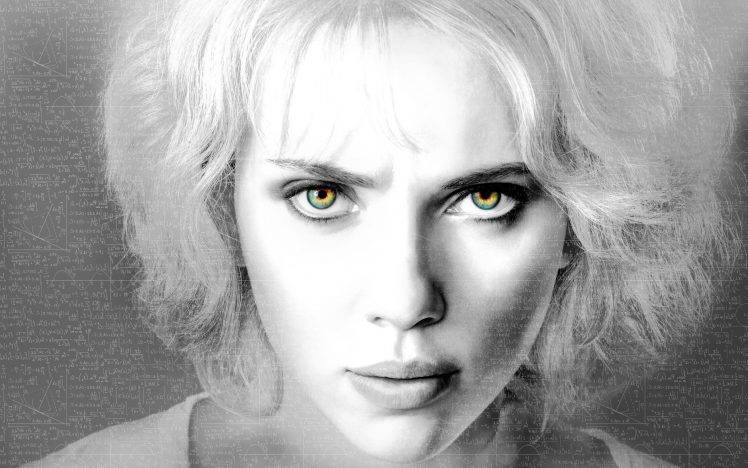 monochrome, Scarlett Johansson HD Wallpaper Desktop Background