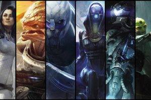 Mass Effect, Mass Effect 2, Mass Effect 3, Thane Krios, Legion, TaliZorah, Garrus Vakarian, Miranda Lawson, Krogan, Video Games