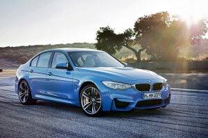 car, BMW M3, Blue Cars