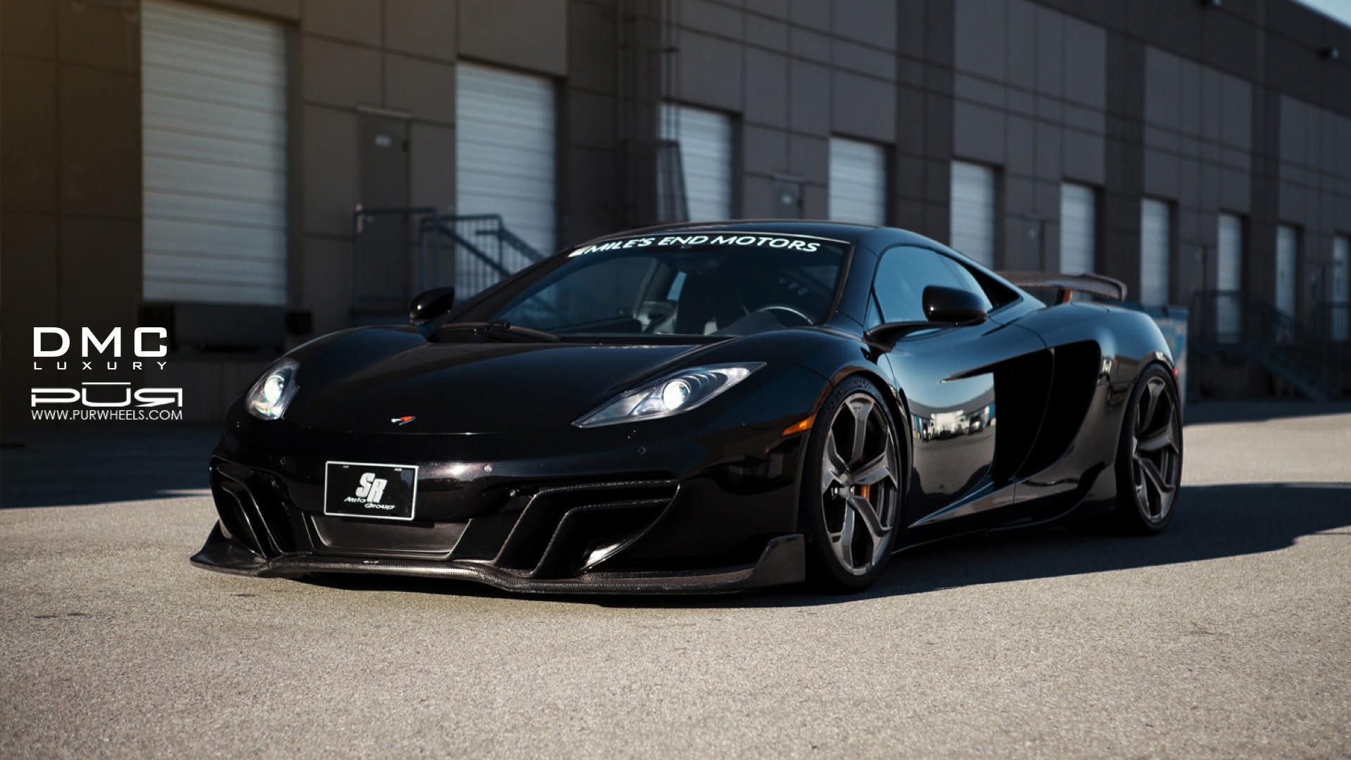 car, McLaren MC4 12C, Supercars, Black Cars Wallpaper