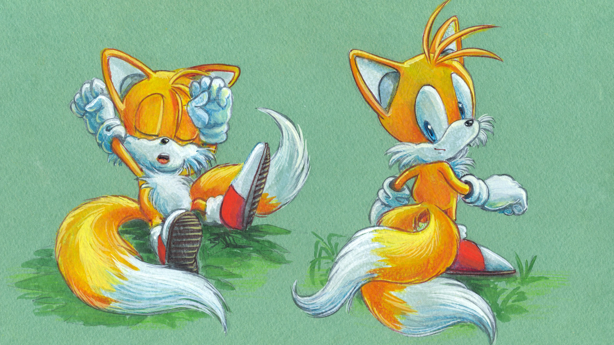 Tails Character Video Games DeviantArt Sonic The Hedgehog.