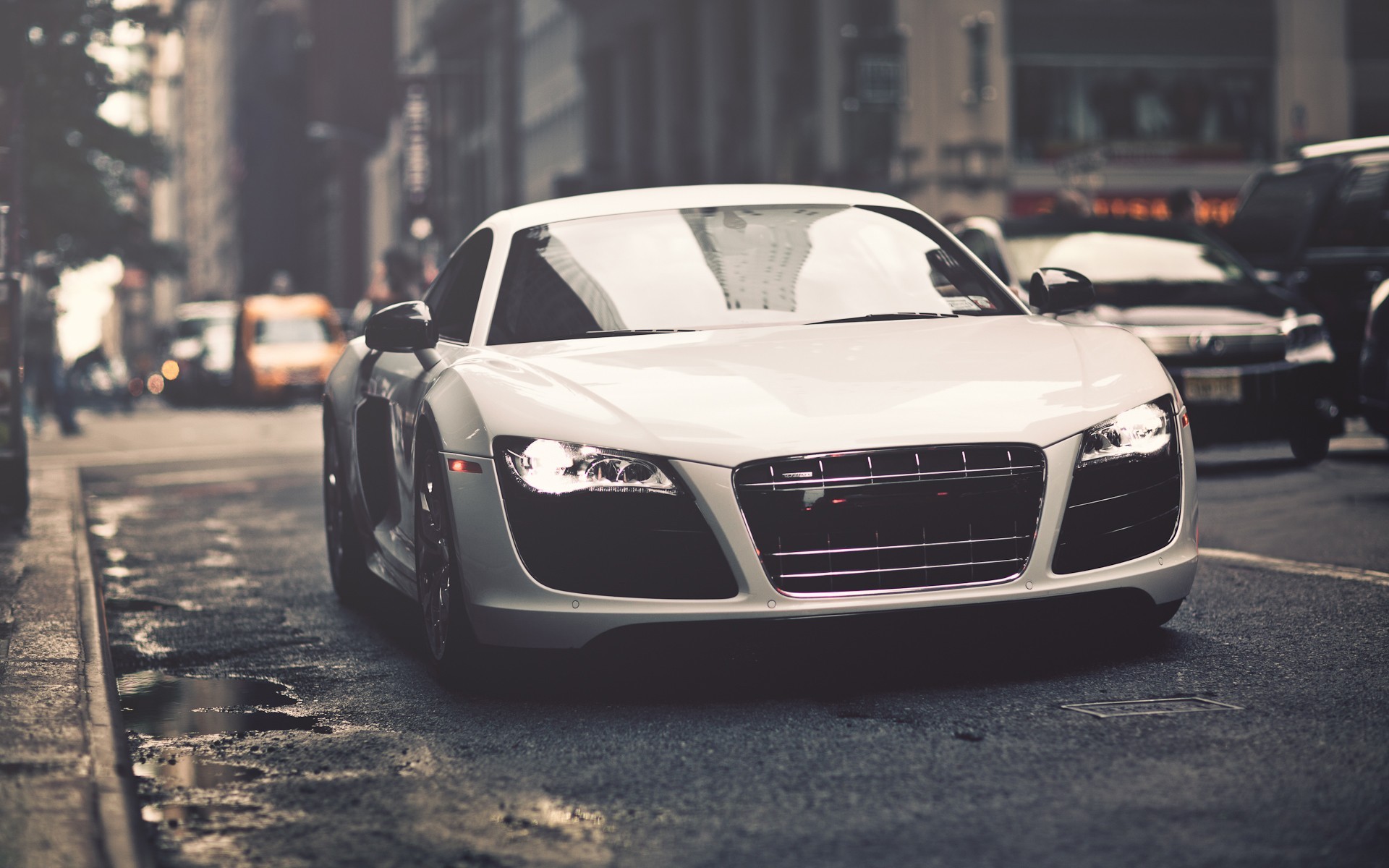 car, Audi R8, White Cars Wallpapers HD / Desktop and Mobile Backgrounds