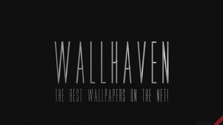 wallhaven, Logo, Quote, Fan Art, Typography HD Wallpaper Desktop Background