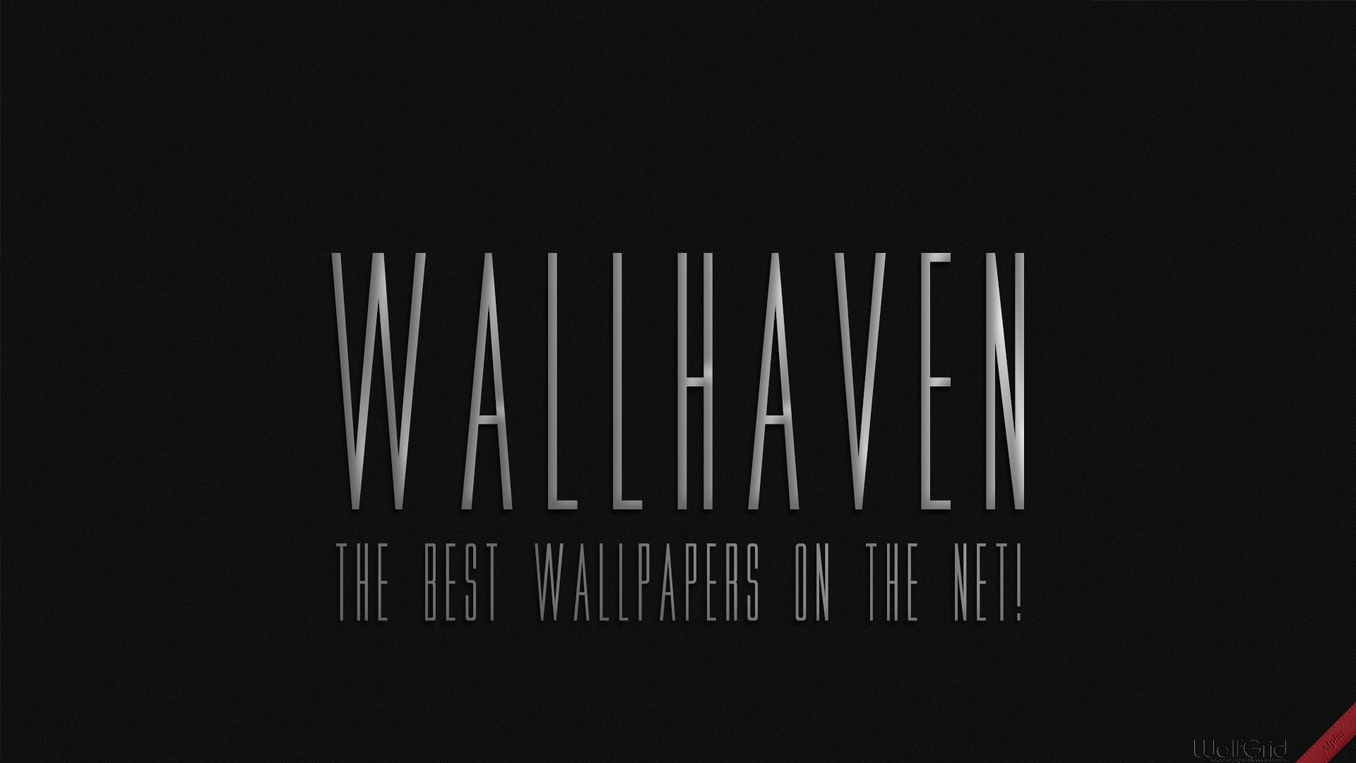 wallhaven, Logo, Quote, Fan Art, Typography Wallpaper