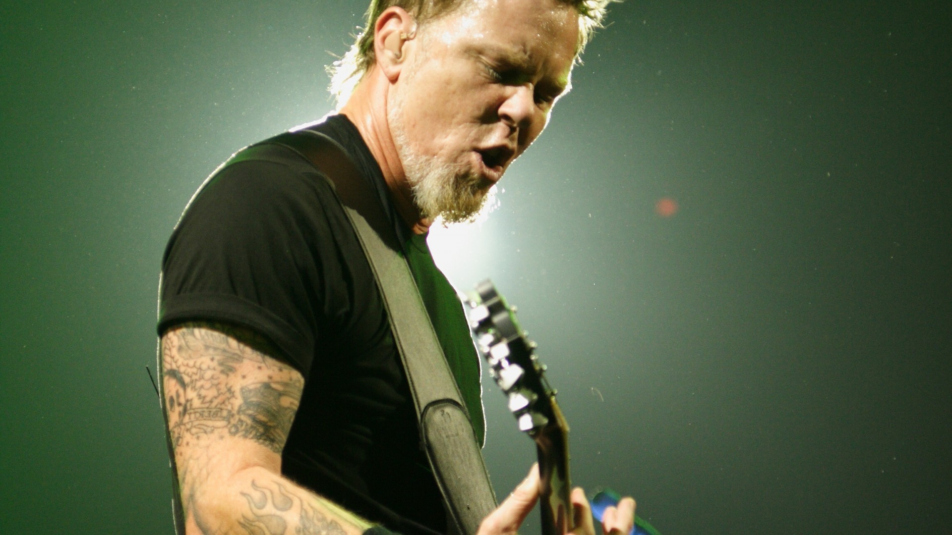 Metallica, James Hetfield, Guitar, Tattoo, Beards, Heavy Metal, Thrash Metal, Metal Music Wallpaper