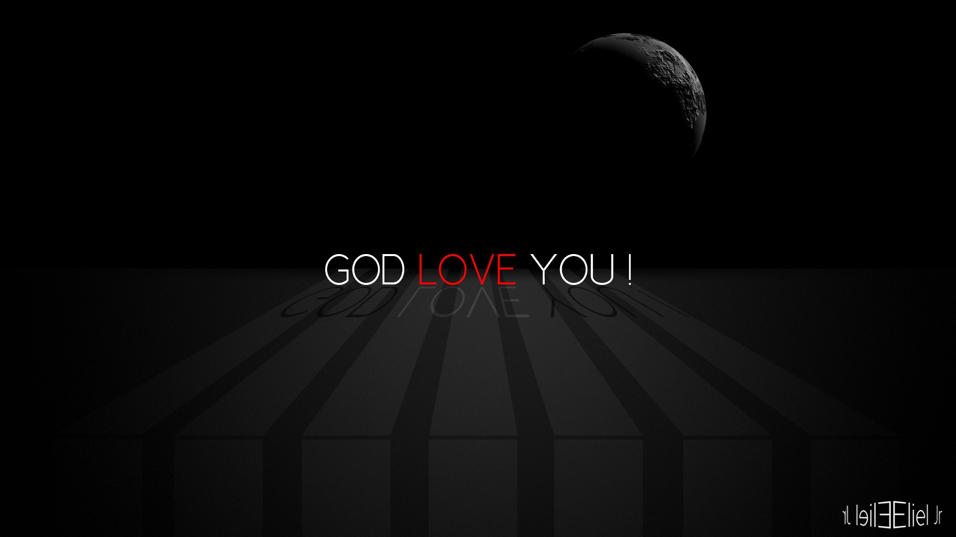 God, Love, Typography Wallpaper